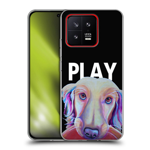 Jody Wright Dog And Cat Collection Playful Soft Gel Case for Xiaomi 13 5G