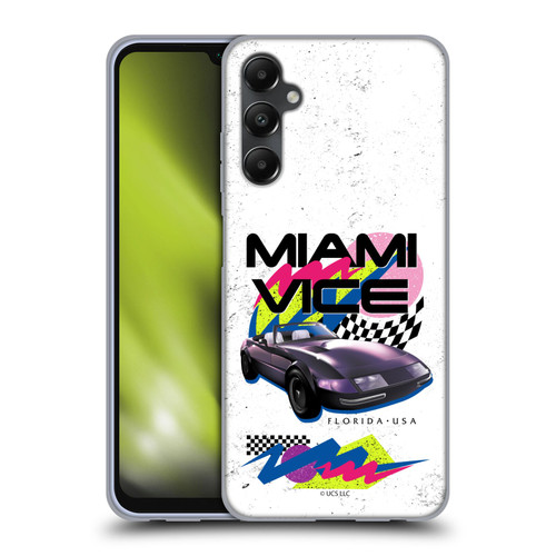 Miami Vice Art Car Soft Gel Case for Samsung Galaxy A05s