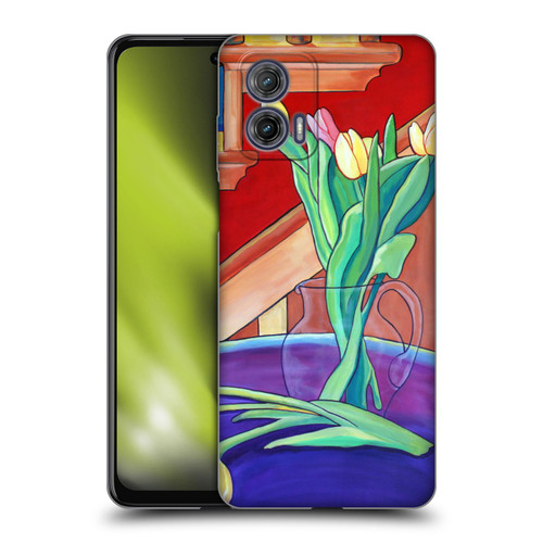 Jody Wright Life Around Us Spring Tulips Soft Gel Case for Motorola Moto G73 5G