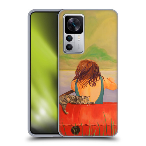 Jody Wright Life Around Us The Woman And Cat Nap Soft Gel Case for Xiaomi 12T 5G / 12T Pro 5G / Redmi K50 Ultra 5G