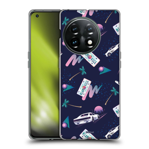 Miami Vice Graphics Pattern Soft Gel Case for OnePlus 11 5G