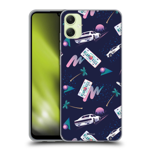 Miami Vice Graphics Pattern Soft Gel Case for Samsung Galaxy A05