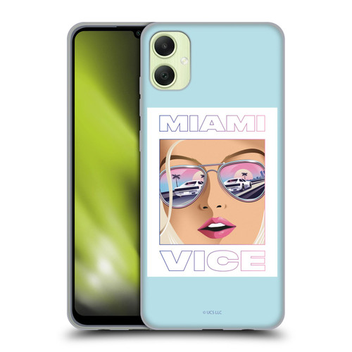 Miami Vice Graphics Reflection Soft Gel Case for Samsung Galaxy A05