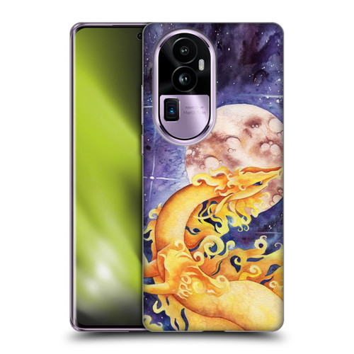 Carla Morrow Dragons Golden Sun Dragon Soft Gel Case for OPPO Reno10 Pro+