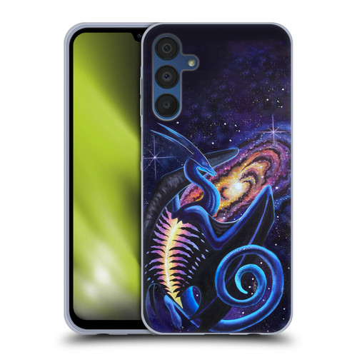 Carla Morrow Dragons Galactic Entrancement Soft Gel Case for Samsung Galaxy A15