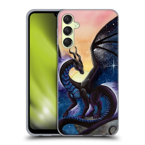 Carla Morrow Dragons Nightfall Soft Gel Case for Samsung Galaxy A24 4G / Galaxy M34 5G