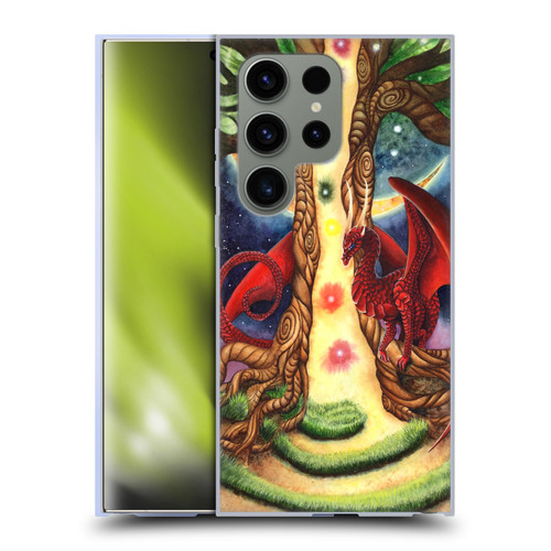 Carla Morrow Dragons Gateway Of Awakening Soft Gel Case for Samsung Galaxy S24 Ultra 5G