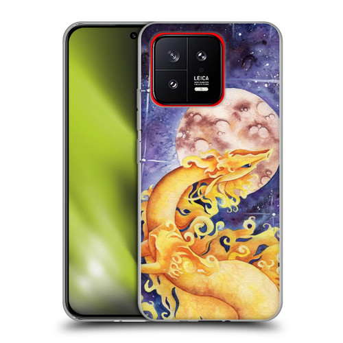Carla Morrow Dragons Golden Sun Dragon Soft Gel Case for Xiaomi 13 5G