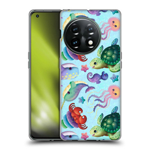 Carla Morrow Patterns Sea Life Soft Gel Case for OnePlus 11 5G