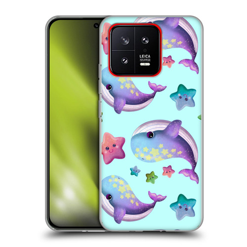Carla Morrow Patterns Whale And Starfish Soft Gel Case for Xiaomi 13 5G