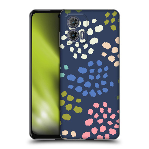 Gabriela Thomeu Art Colorful Spots Soft Gel Case for Motorola Moto G73 5G