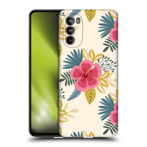 Gabriela Thomeu Floral Tropical Soft Gel Case for Motorola Moto G82 5G