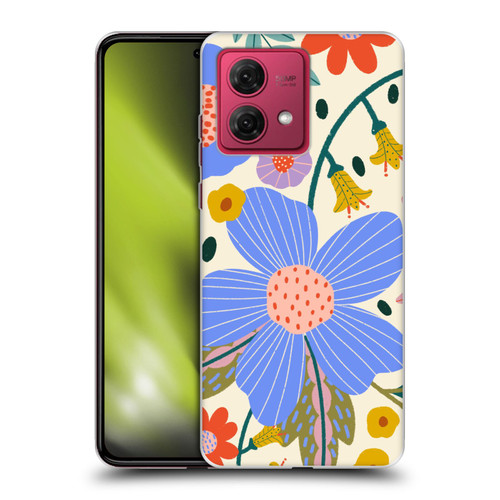 Gabriela Thomeu Floral Pure Joy - Colorful Floral Soft Gel Case for Motorola Moto G84 5G