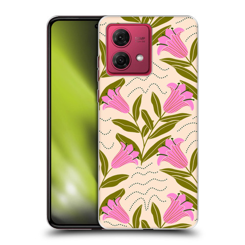 Gabriela Thomeu Floral Tulip Soft Gel Case for Motorola Moto G84 5G