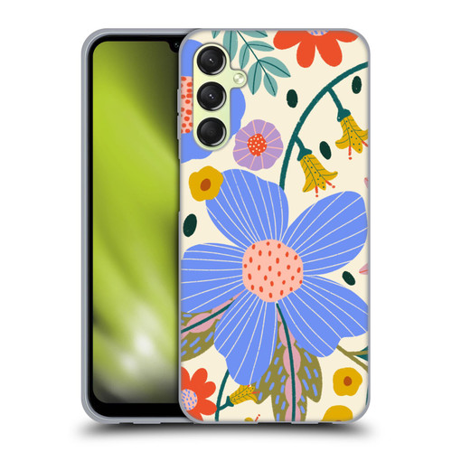 Gabriela Thomeu Floral Pure Joy - Colorful Floral Soft Gel Case for Samsung Galaxy A24 4G / Galaxy M34 5G