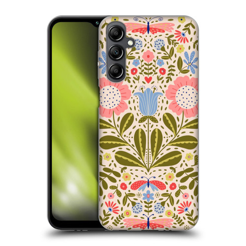 Gabriela Thomeu Floral Blooms & Butterflies Soft Gel Case for Samsung Galaxy M14 5G