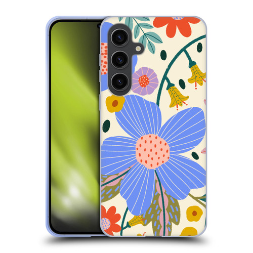 Gabriela Thomeu Floral Pure Joy - Colorful Floral Soft Gel Case for Samsung Galaxy S24+ 5G