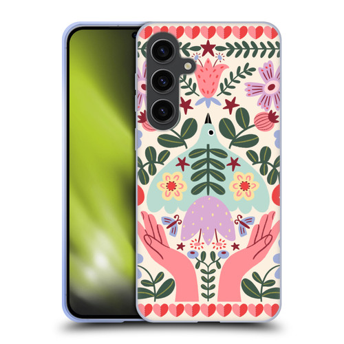 Gabriela Thomeu Floral Folk Flora Soft Gel Case for Samsung Galaxy S24+ 5G