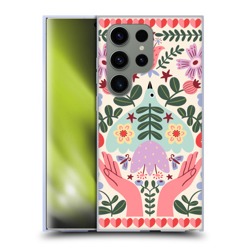 Gabriela Thomeu Floral Folk Flora Soft Gel Case for Samsung Galaxy S24 Ultra 5G