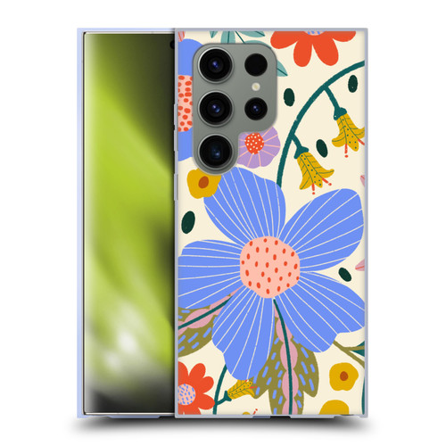 Gabriela Thomeu Floral Pure Joy - Colorful Floral Soft Gel Case for Samsung Galaxy S24 Ultra 5G