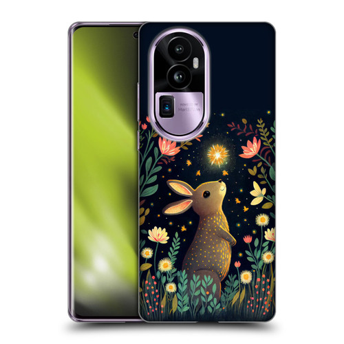 JK Stewart Art Rabbit Catching Falling Star Soft Gel Case for OPPO Reno10 Pro+