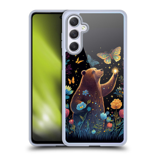 JK Stewart Art Bear Reaching Up Soft Gel Case for Samsung Galaxy M54 5G