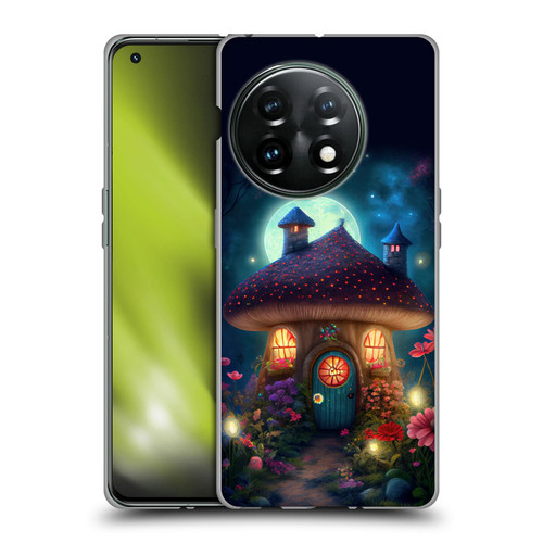 JK Stewart Graphics Mushroom House Soft Gel Case for OnePlus 11 5G
