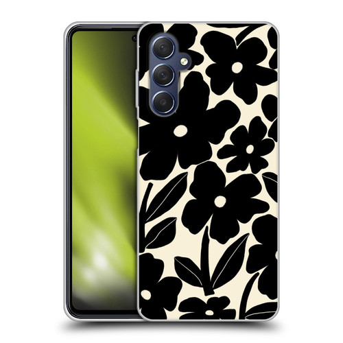 Gabriela Thomeu Retro Black And White Groovy Soft Gel Case for Samsung Galaxy M54 5G