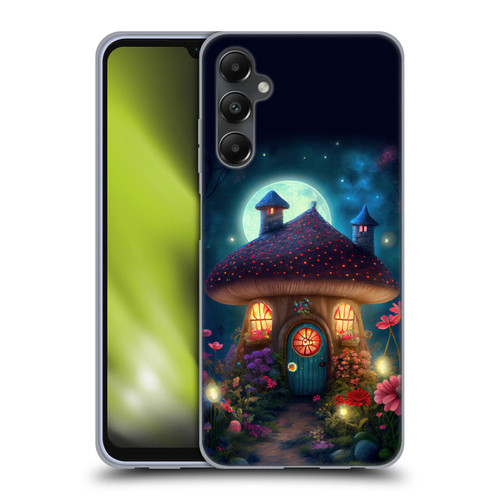 JK Stewart Graphics Mushroom House Soft Gel Case for Samsung Galaxy A05s
