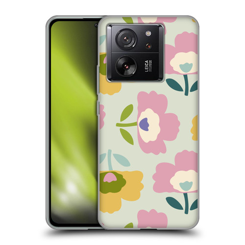Gabriela Thomeu Retro Scandinavian Floral Soft Gel Case for Xiaomi 13T 5G / 13T Pro 5G