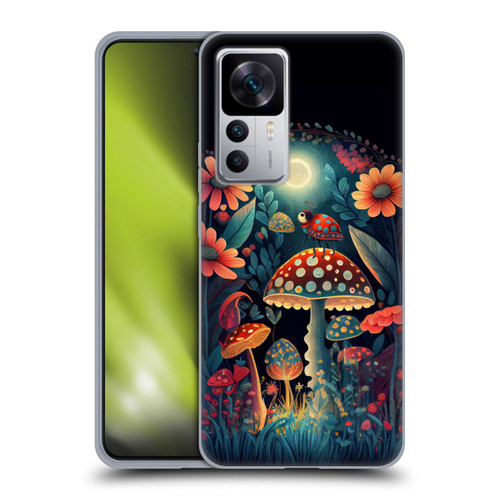 JK Stewart Graphics Ladybug On Mushroom Soft Gel Case for Xiaomi 12T 5G / 12T Pro 5G / Redmi K50 Ultra 5G