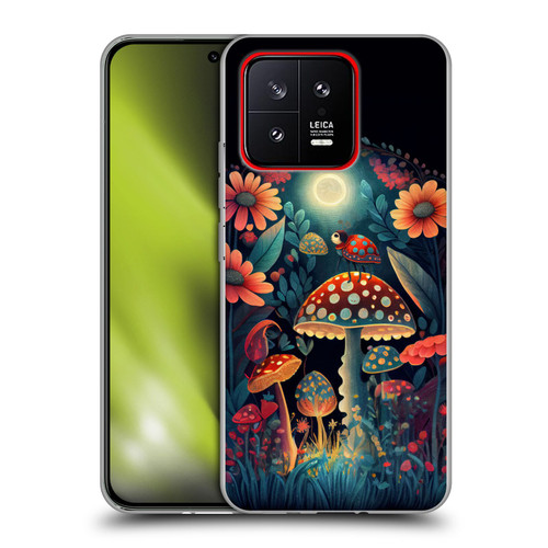 JK Stewart Graphics Ladybug On Mushroom Soft Gel Case for Xiaomi 13 5G