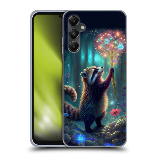 JK Stewart Key Art Raccoon Soft Gel Case for Samsung Galaxy A05s