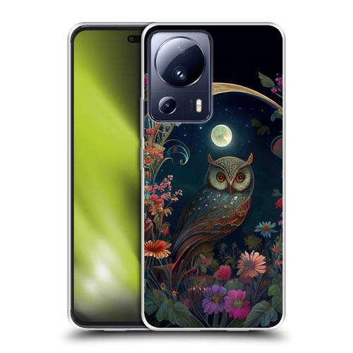 JK Stewart Key Art Owl Soft Gel Case for Xiaomi 13 Lite 5G