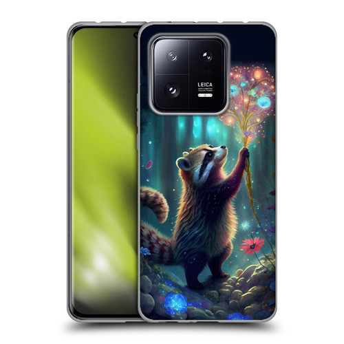 JK Stewart Key Art Raccoon Soft Gel Case for Xiaomi 13 Pro 5G