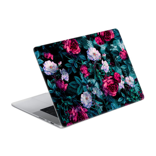 Riza Peker Flowers Floral III Vinyl Sticker Skin Decal Cover for Apple MacBook Pro 16" A2485