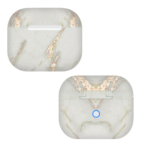 Nature Magick Assorted Gold Marble Vinyl Sticker Skin Decal Cover for Apple AirPods 3 3rd Gen Charging Case