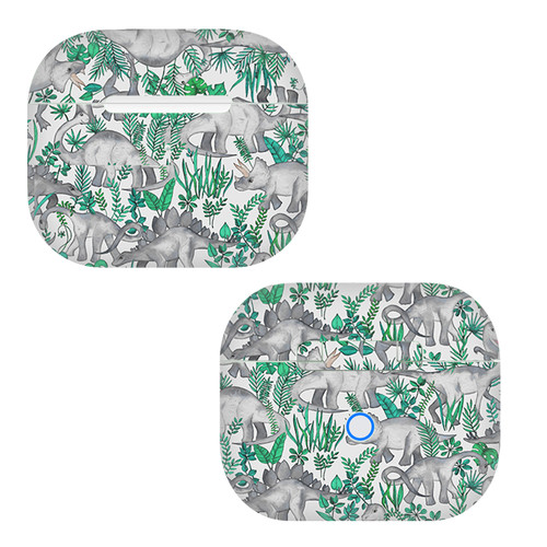 Micklyn Le Feuvre Assorted Jungle Dinos Vinyl Sticker Skin Decal Cover for Apple AirPods 3 3rd Gen Charging Case