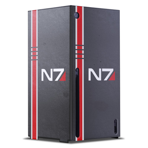 EA Bioware Mass Effect Graphics N7 Logo Game Console Wrap Case Cover for Microsoft Xbox Series X