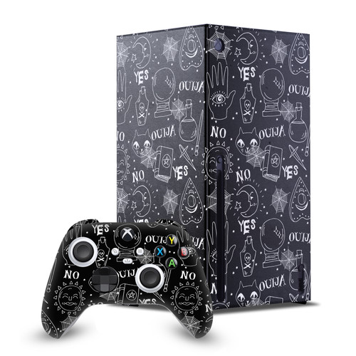 Andrea Lauren Design Art Mix Witchcraft Game Console Wrap and Game Controller Skin Bundle for Microsoft Series X Console & Controller