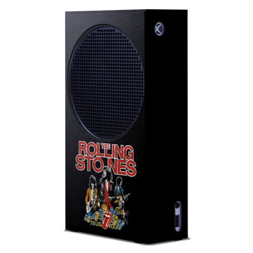 The Rolling Stones Art Band Game Console Wrap Case Cover for Microsoft Xbox Series S Console