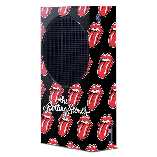 The Rolling Stones Art Licks Tongue Logo Game Console Wrap Case Cover for Microsoft Xbox Series S Console