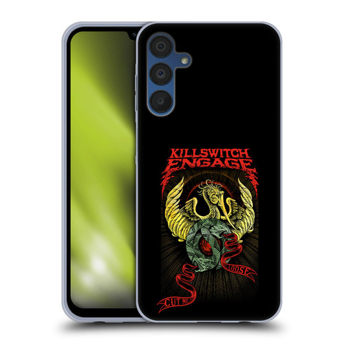 Killswitch Engage Band Art Cut Me Loose Soft Gel Case for Samsung Galaxy A15