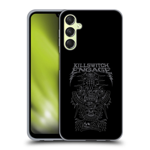 Killswitch Engage Band Art Resistance Soft Gel Case for Samsung Galaxy A24 4G / M34 5G