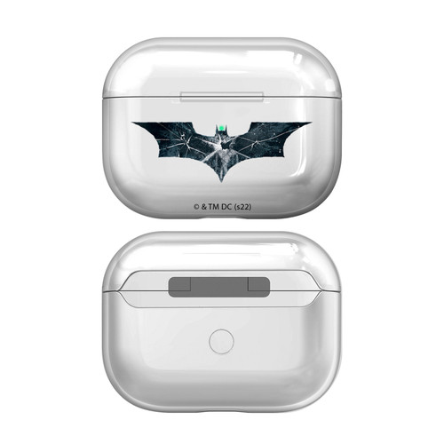 The Dark Knight Rises Graphics Logo Clear Hard Crystal Cover Case for Apple AirPods Pro 2 Charging Case