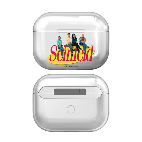 Seinfeld Graphics Logo Clear Hard Crystal Cover Case for Apple AirPods Pro 2 Charging Case
