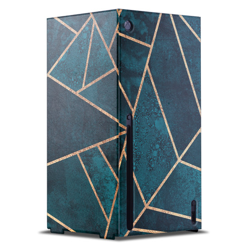 Elisabeth Fredriksson Art Mix Deep Teal Stone Game Console Wrap Case Cover for Microsoft Xbox Series X