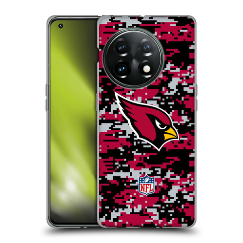 NFL Arizona Cardinals Graphics Digital Camouflage Soft Gel Case for OnePlus 11 5G