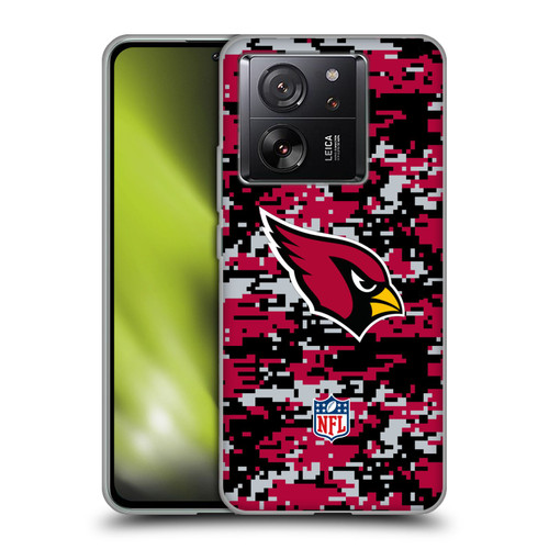 NFL Arizona Cardinals Graphics Digital Camouflage Soft Gel Case for Xiaomi 13T 5G / 13T Pro 5G