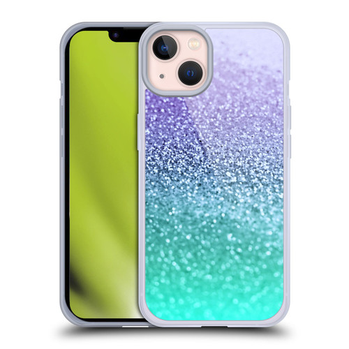 Monika Strigel Glitter Collection Lavender Soft Gel Case for Apple iPhone 13
